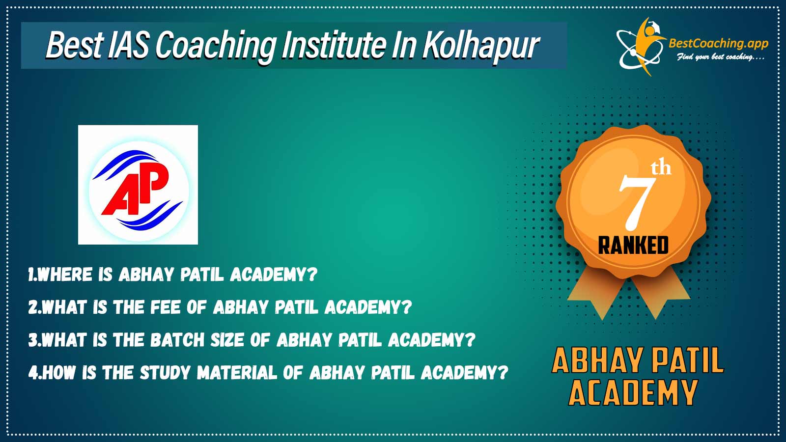 Best IAS Coaching in Kolhapur