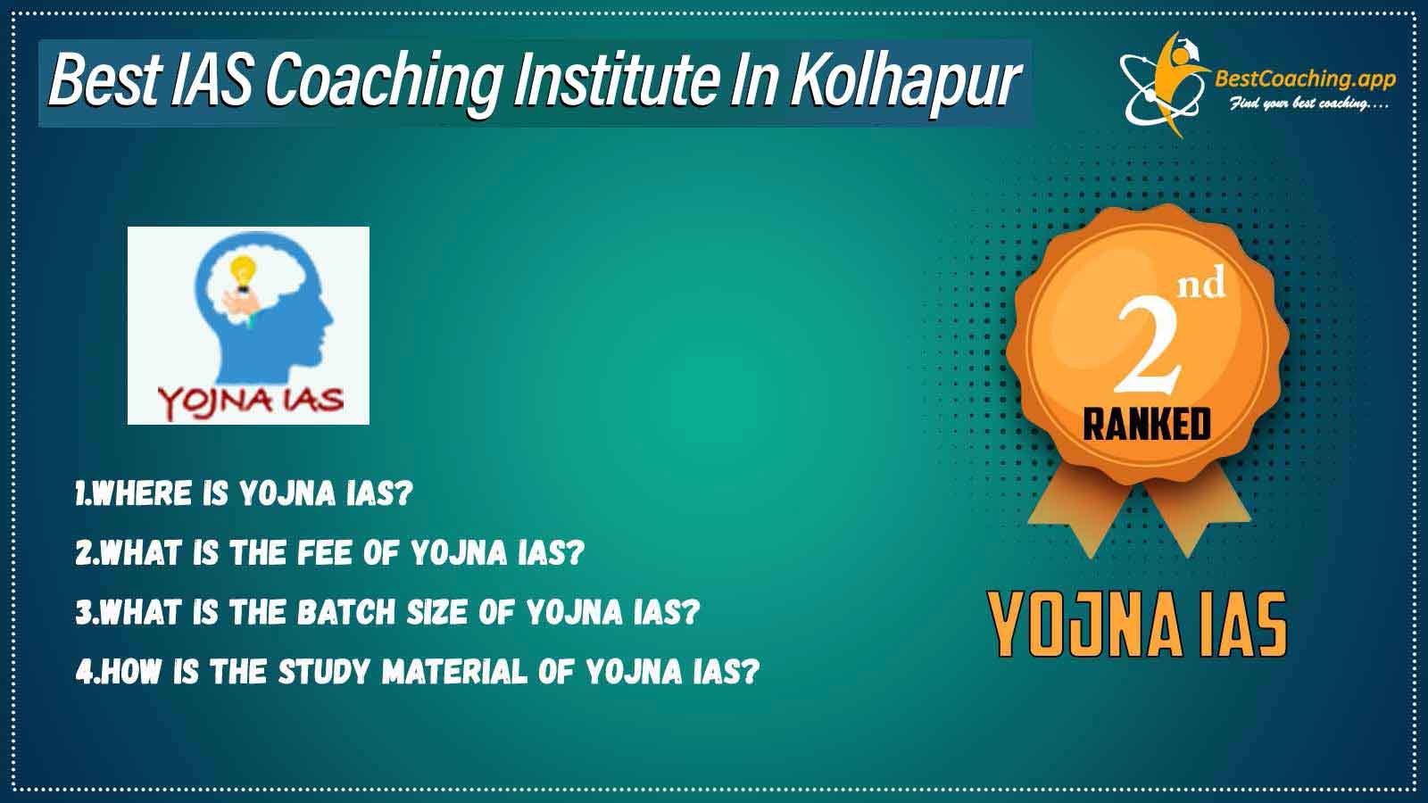 Rank 2 Best IAS Coaching in Kolhapur