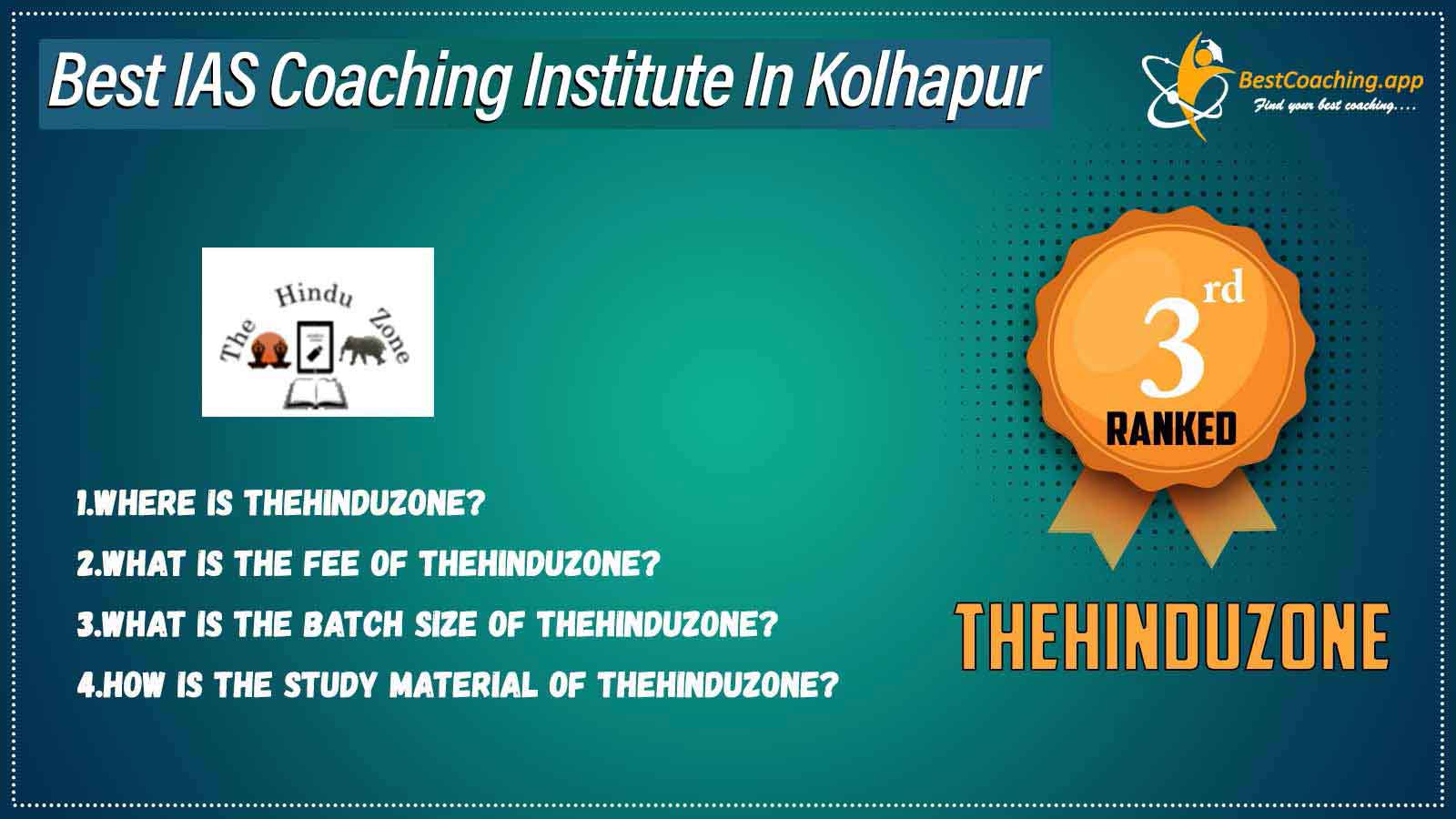 Rank 3 Best IAS Coaching in Kolhapur