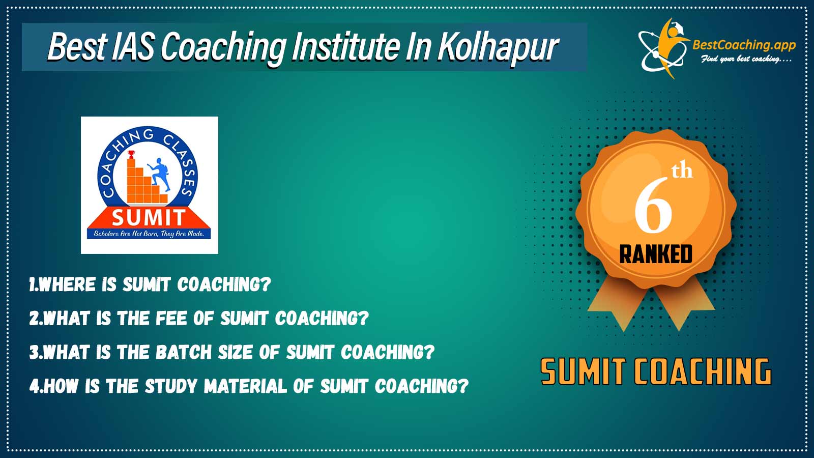 Best IAS Coaching in Kolhapur