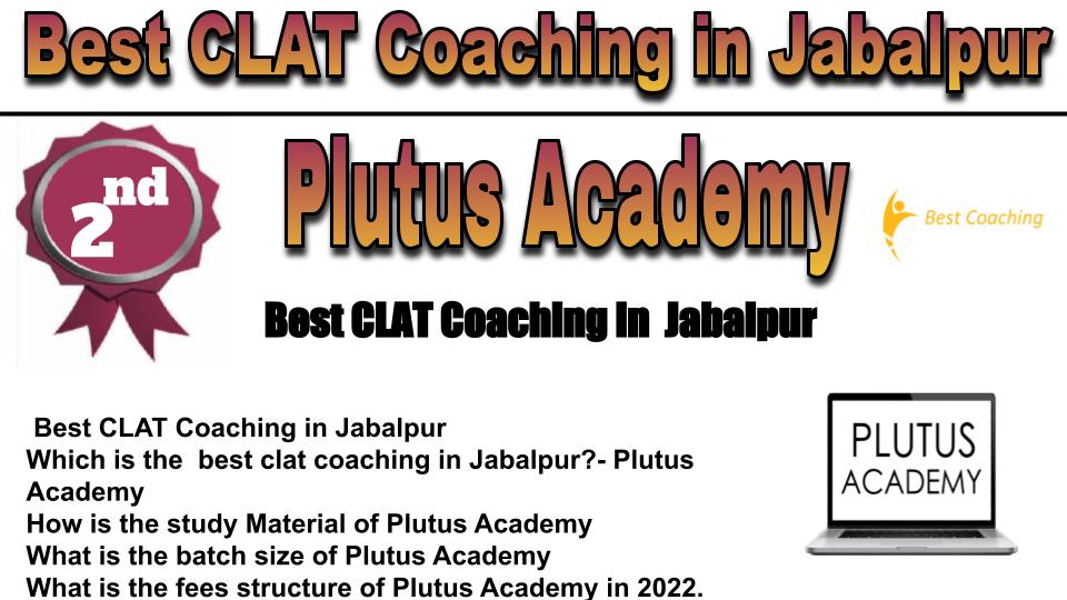 RANK 2 Best CLAT Coaching in Jabalpur