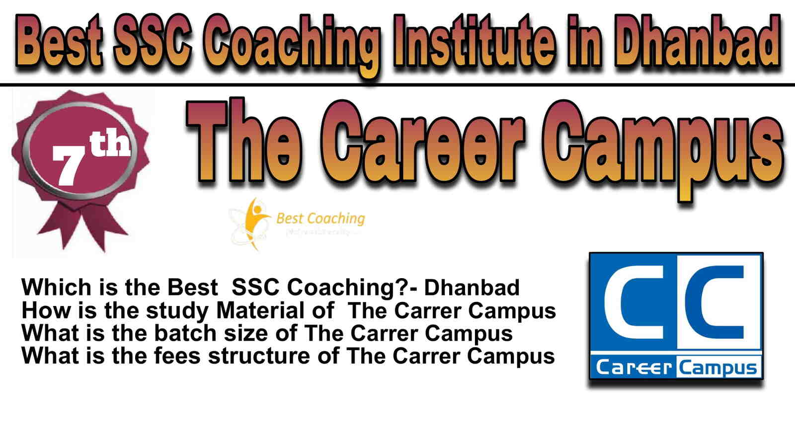 Rank 7 Best SSC Coaching in Dhanbad