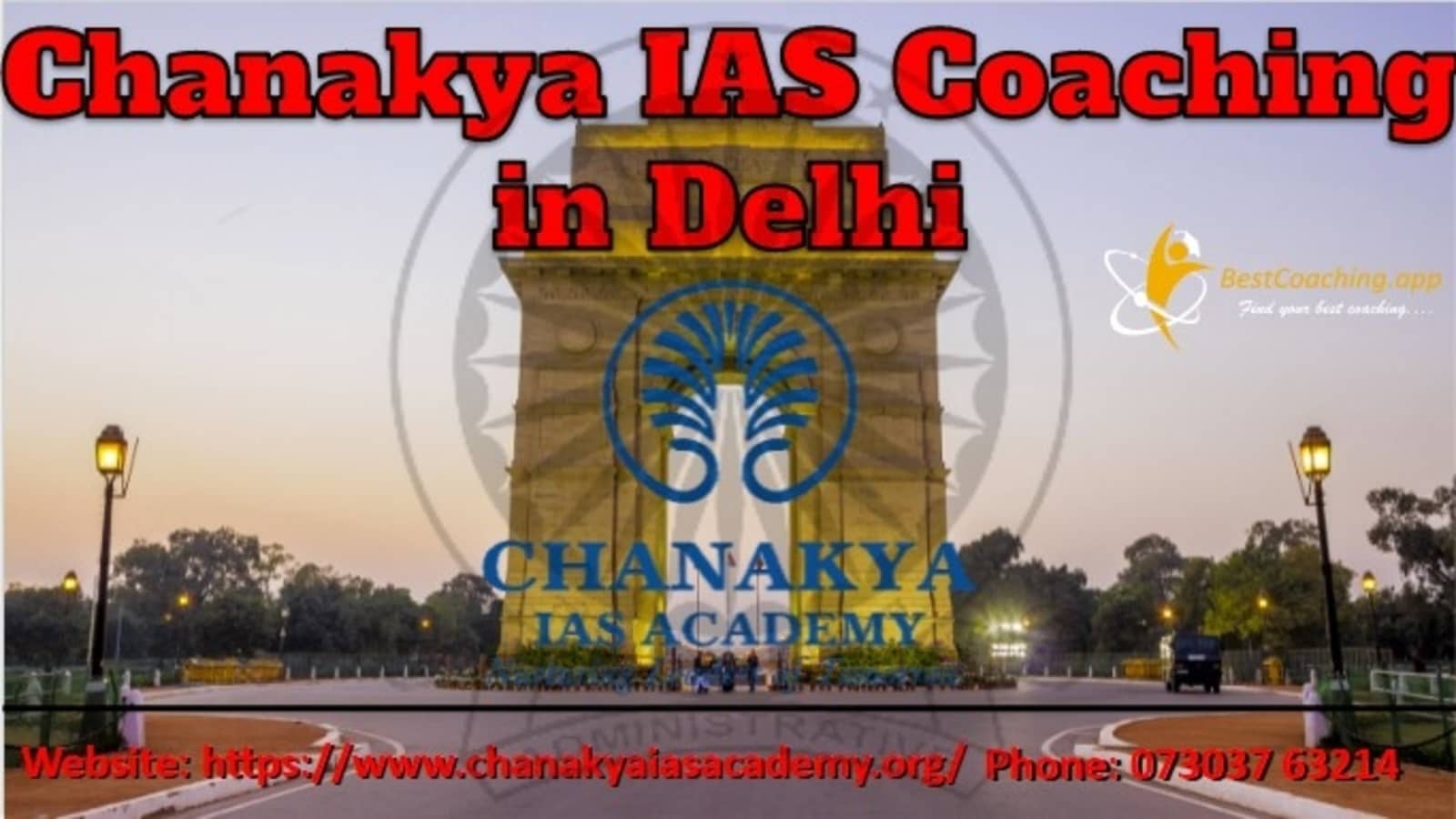 Chanakya IAS Coaching In Delhi Fees, Coaching Details, Reviews