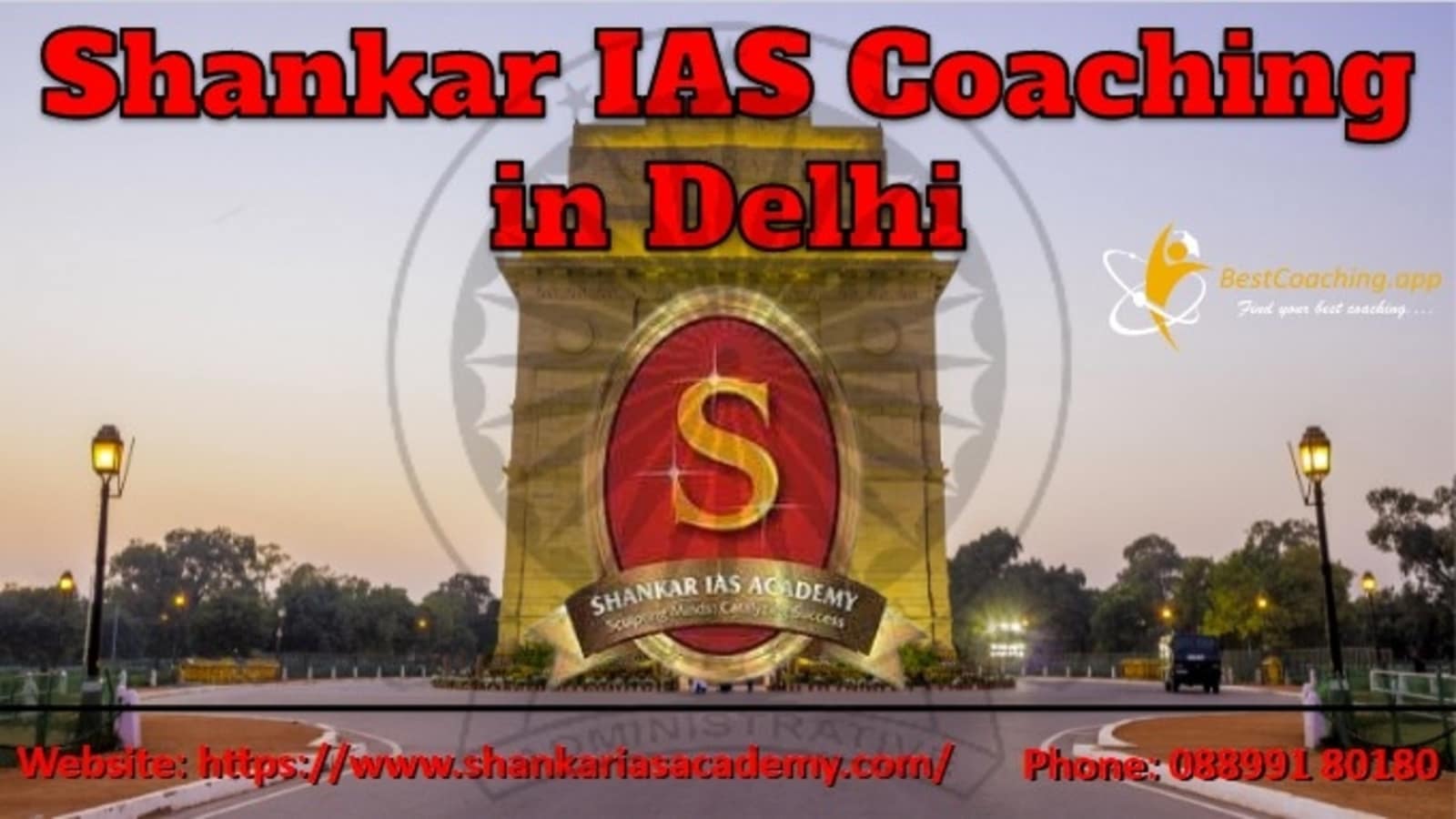 Shankar IAS Coaching in Delhi fees, Coaching Details, Reviews