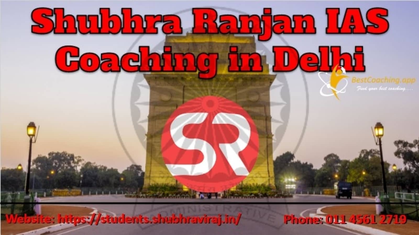 Shubhra Ranjan IAS Coaching In Delhi Fees, Details, Reviews