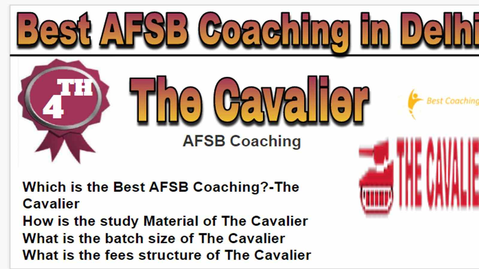 Rank-4 Best afsb Coaching in Delhi