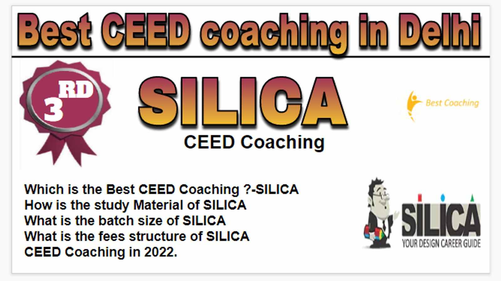 Rank 3 Best CEED Coaching in Delhi