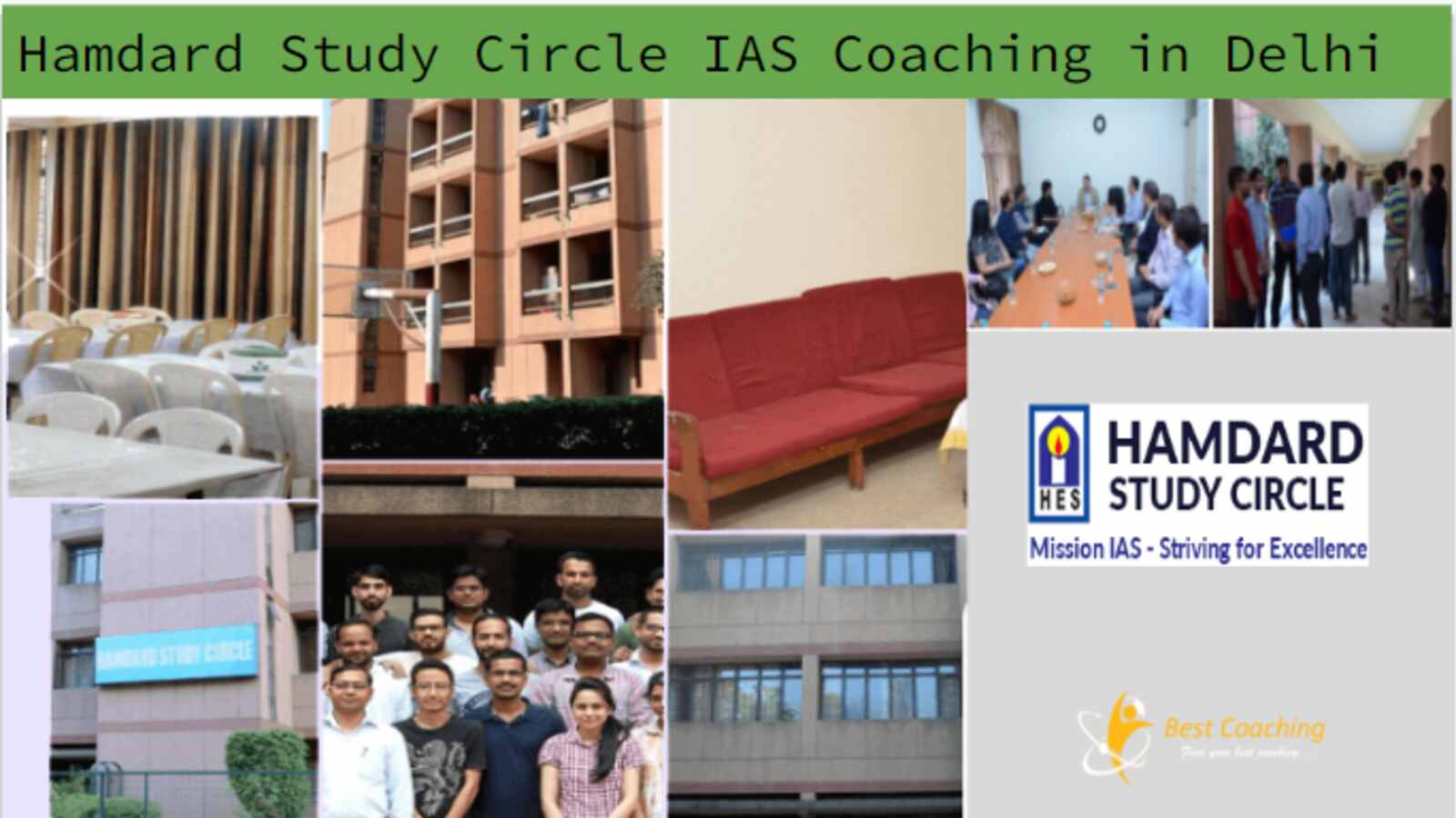 Hamdard Study Circle IAS Coaching Institute Delhi