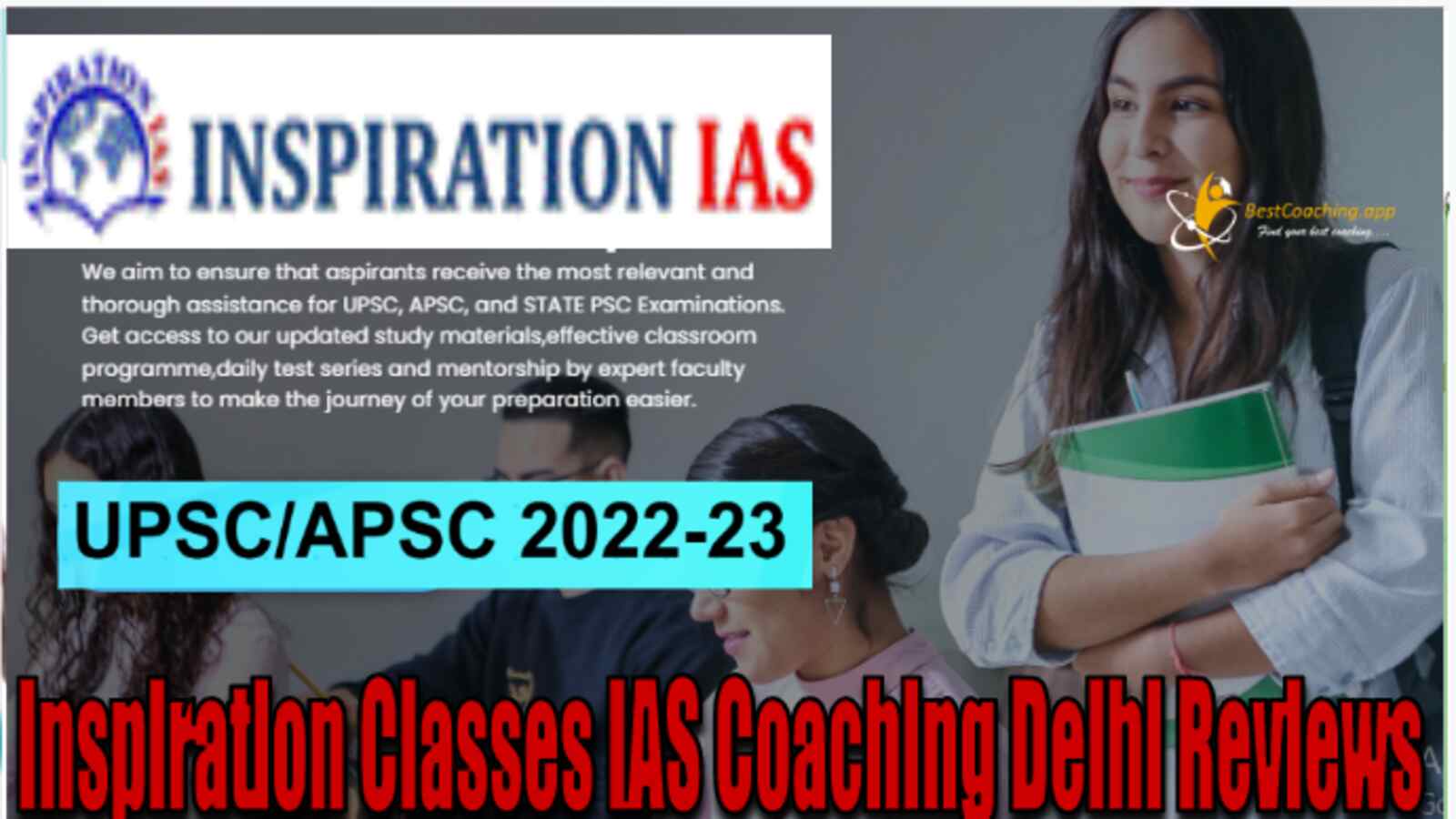 Inspiration Classes IAS Coaching Delhi Review