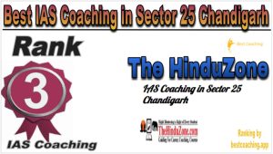 The HinduZone Rank 3. Best IAS Coaching in Sector 25 Chandigarh