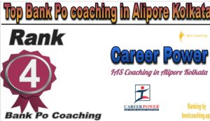 Career Power Rank 4. Top Bank Po coaching in Alipore Kolkata 