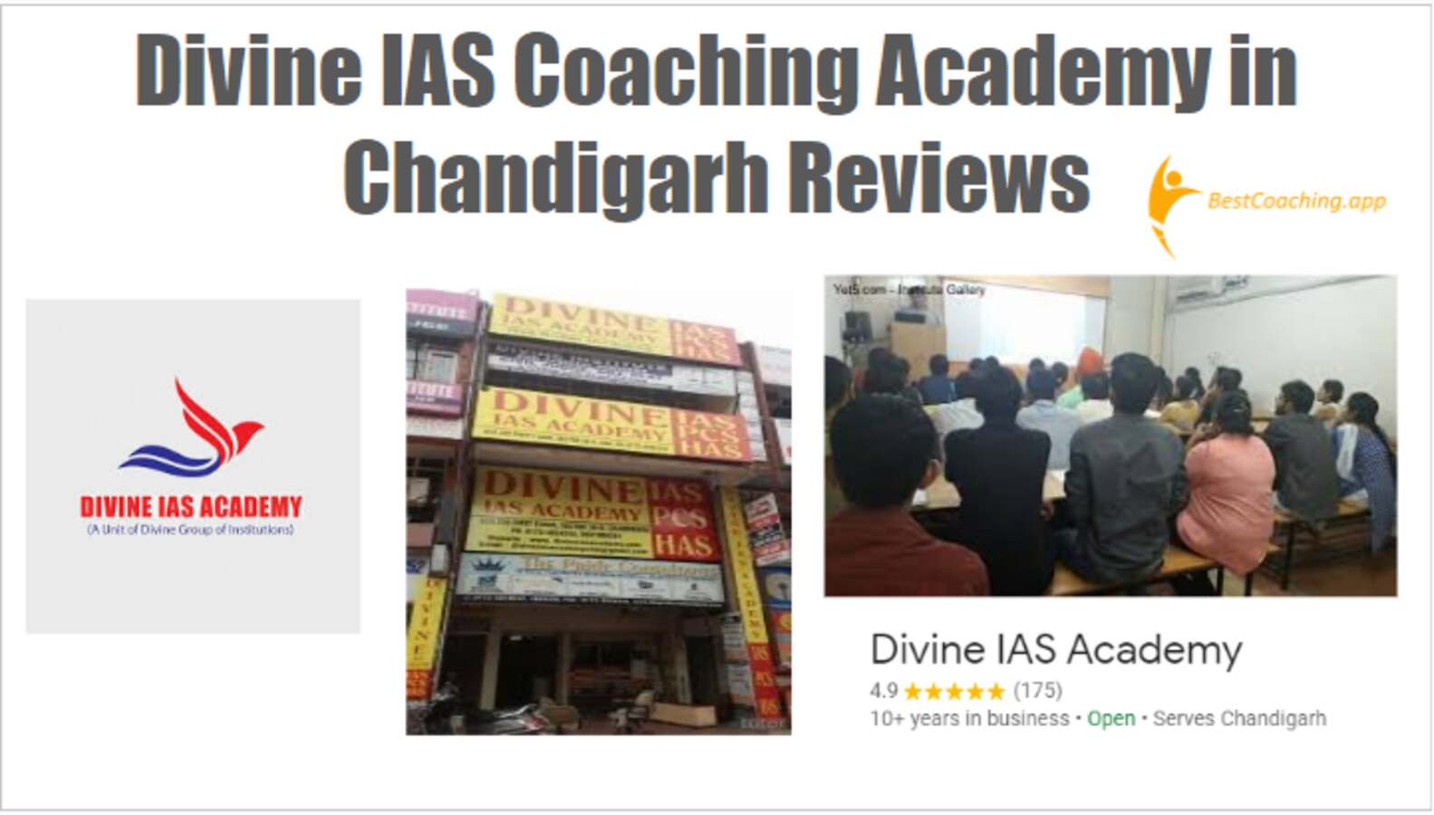 Divine IAS Coaching Academy in Chandigarh Reviews