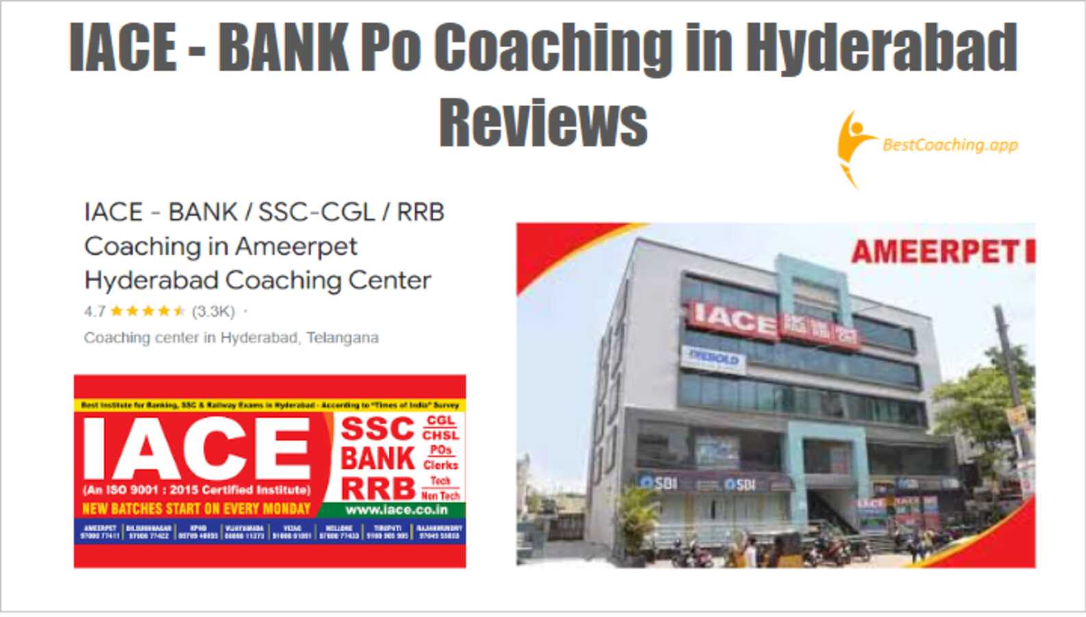 IACE - BANK Po Coaching in Hyderabad