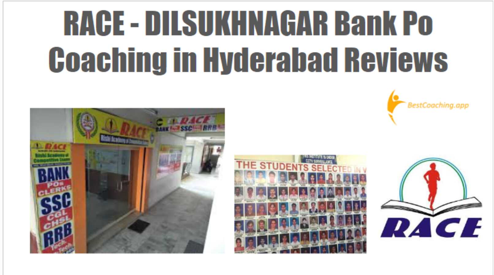 RACE - DILSUKHNAGAR Bank Po Coaching in Hyderabad