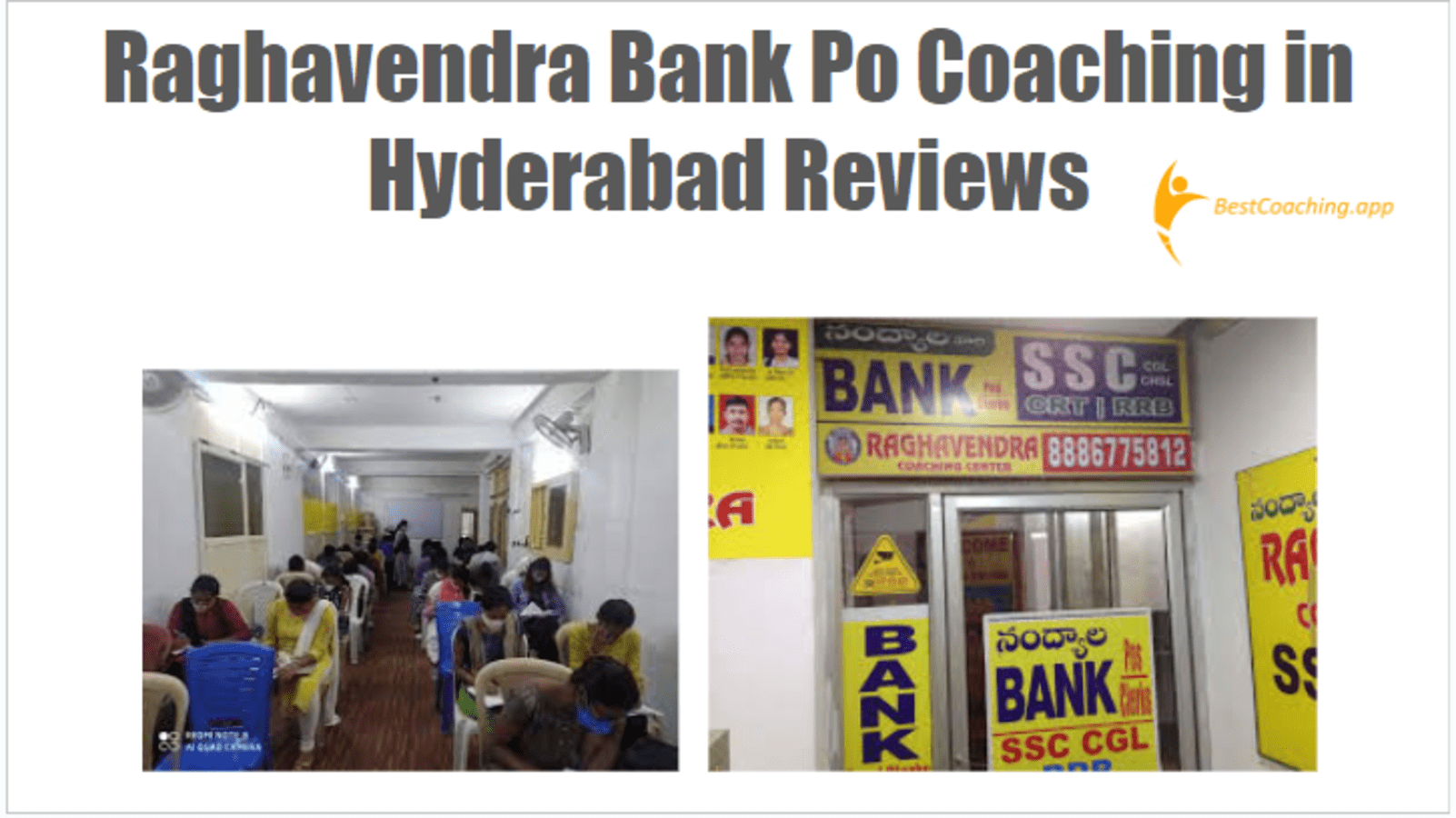 Raghavendra Bank Po Coaching in Hyderabad