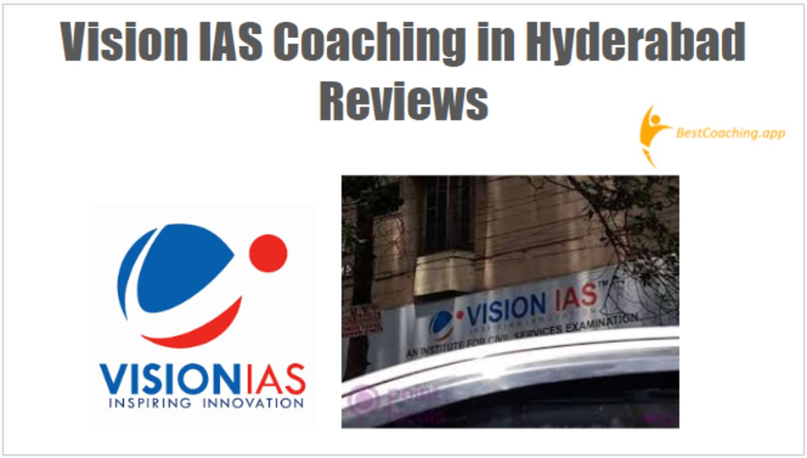 Vision IAS Coaching in Hyderabad