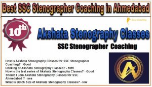 10. Akshata Stenography Classes