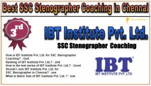 3. IBT Institute Pvt. Ltd.