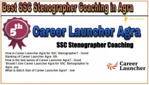 5. Career Launcher Agra