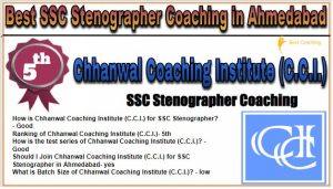 5. Chhanwal Coaching Institute (C.C.I.)