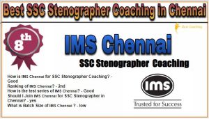 8. IMS Chennai