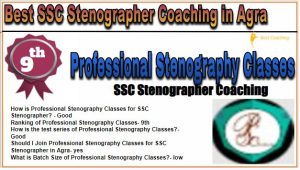 9. Professional Stenography Classes