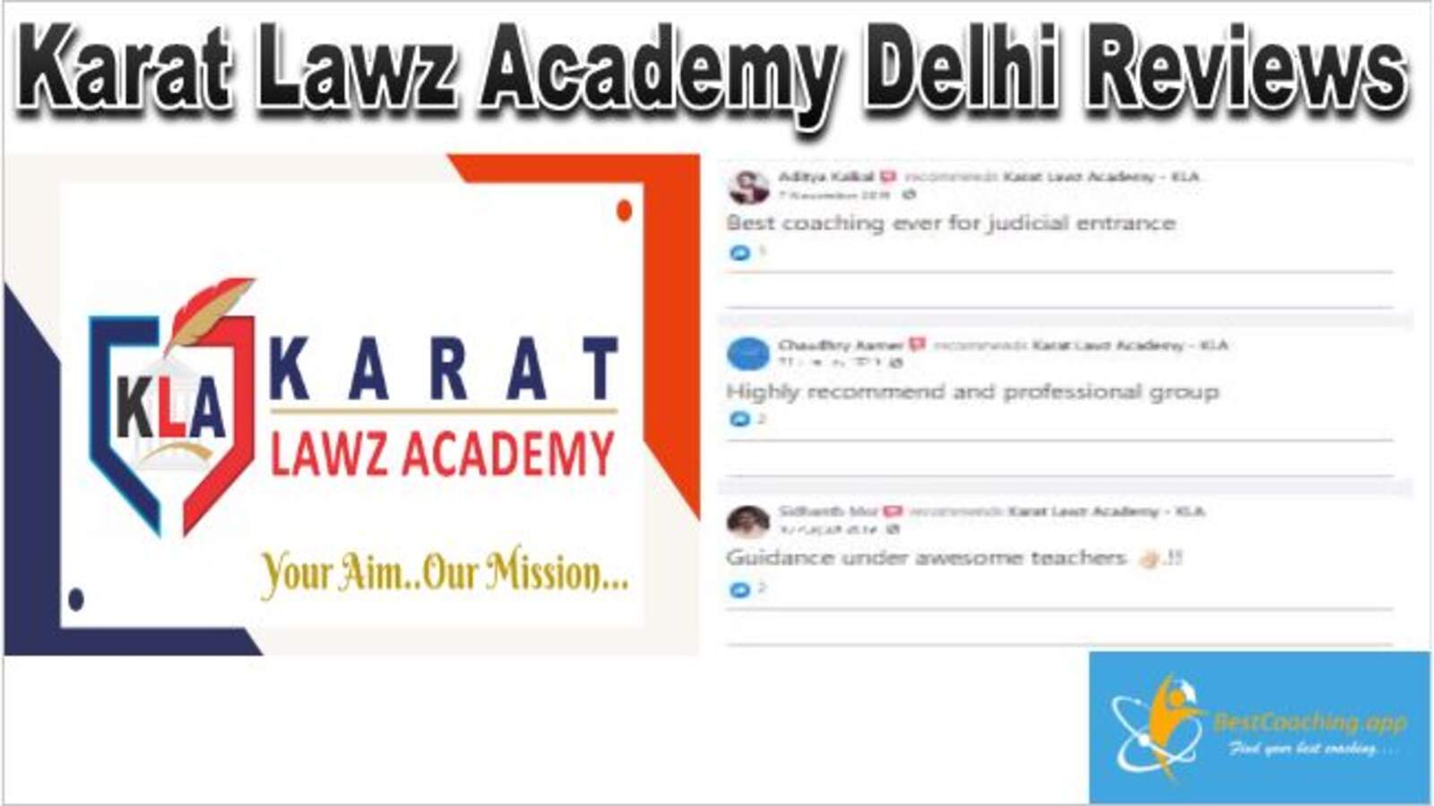 Karat Lawz Academy Delhi Reviews