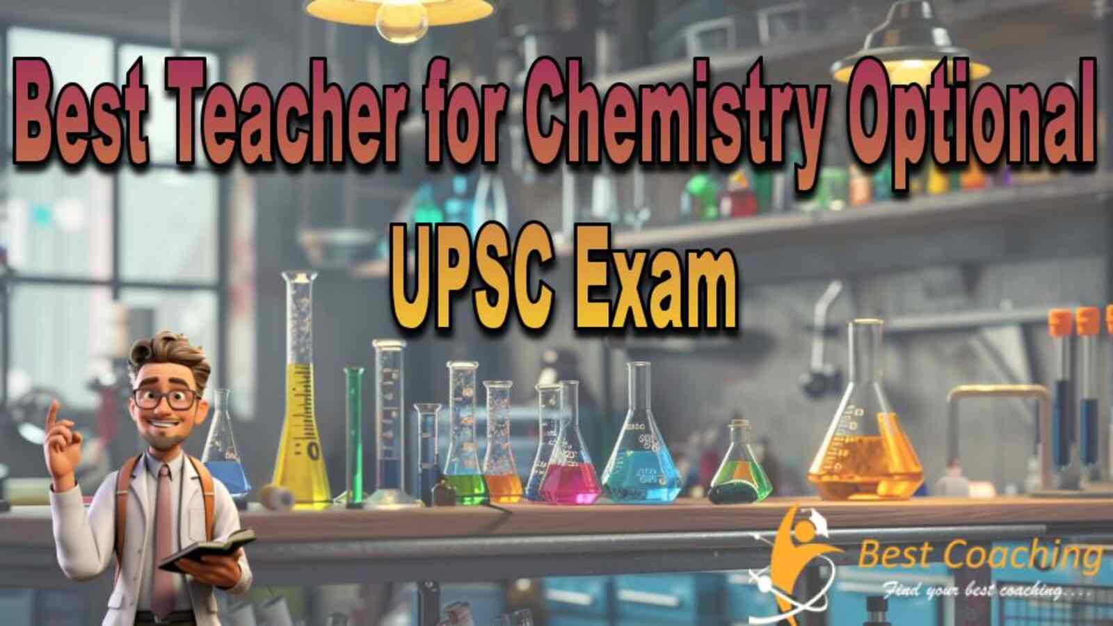 Best Teacher for Chemistry Optional UPSC