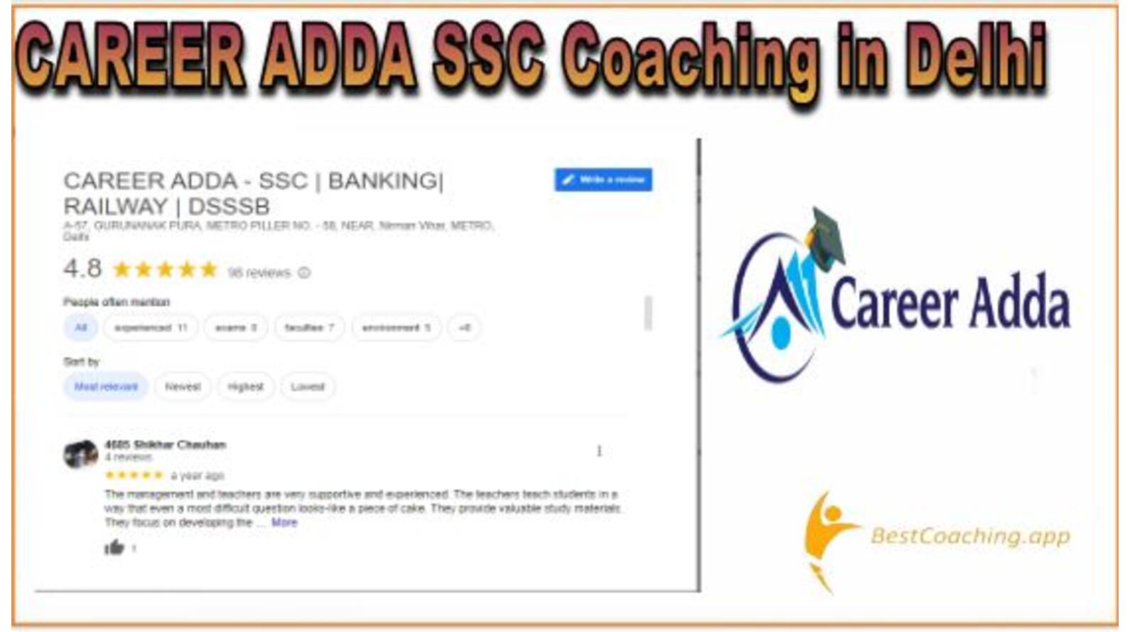 CAREER ADDA SSC Coaching in Delhi