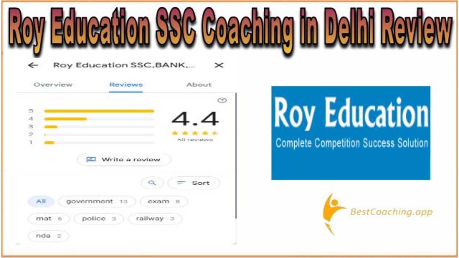 Roy-Education-SSC-Coaching-in-Delhi-Review